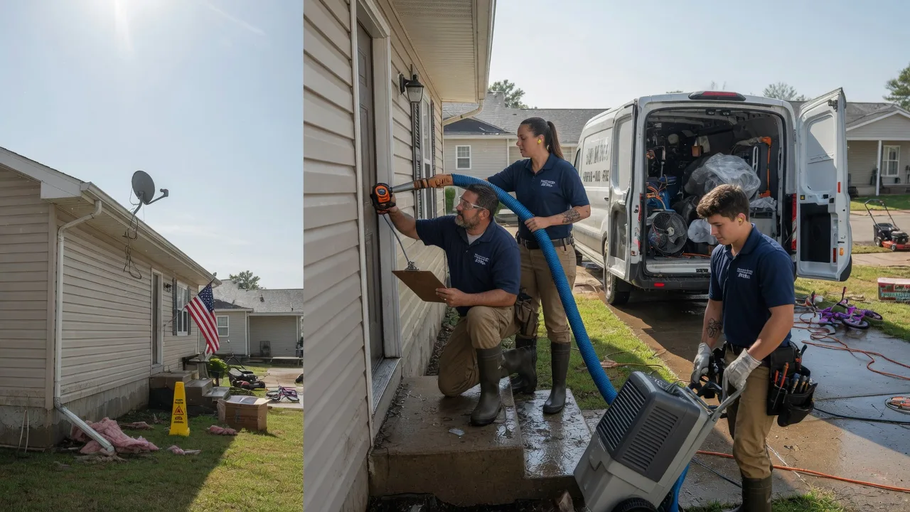 Ceiling Water Damage Restoration in Steward, IL near me